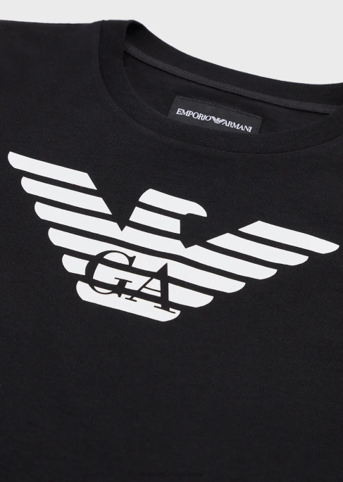 erkek çocuk Armani logolu pima jarse kazakT8HD2387