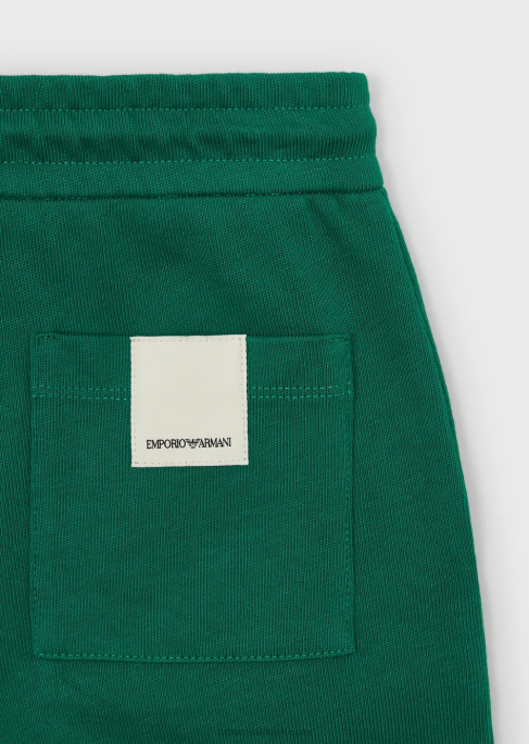 erkek çocuk Armani sürdürülebilir koleksiyon organik jarse sörf şortuT8HD2443