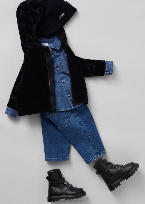 erkek çocuk Armani j09 denim kot kot T8HD2736