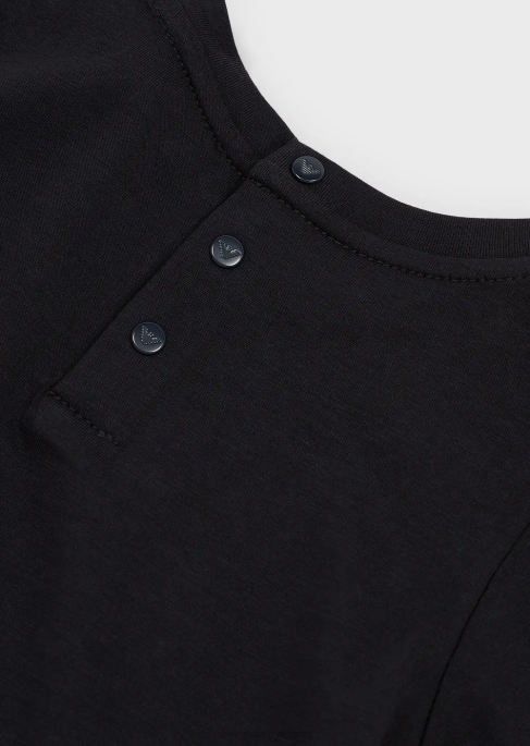 erkek çocuk Armani logolu pima jarse t-shirtT8HD2670