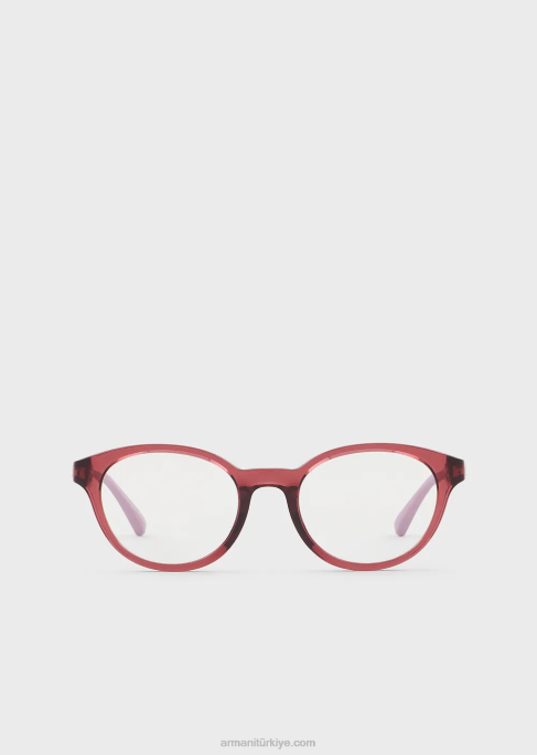 kız Armani Yuvarlak gözlükler bordo T8HD2601