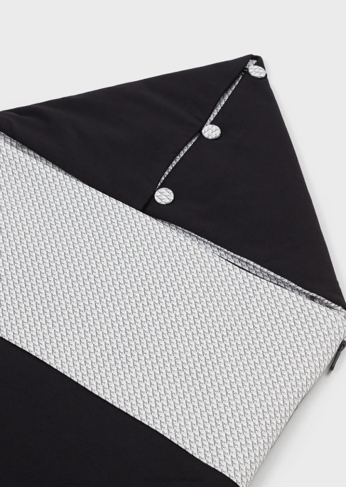 kız Armani op-art kartal baskılı uyku tulumuT8HD2644