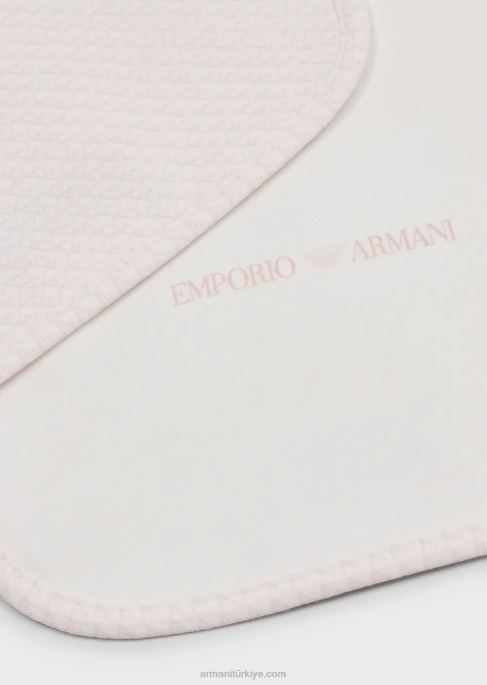 kız Armani op-art kartallı iki önlük seti pembe T8HD2625