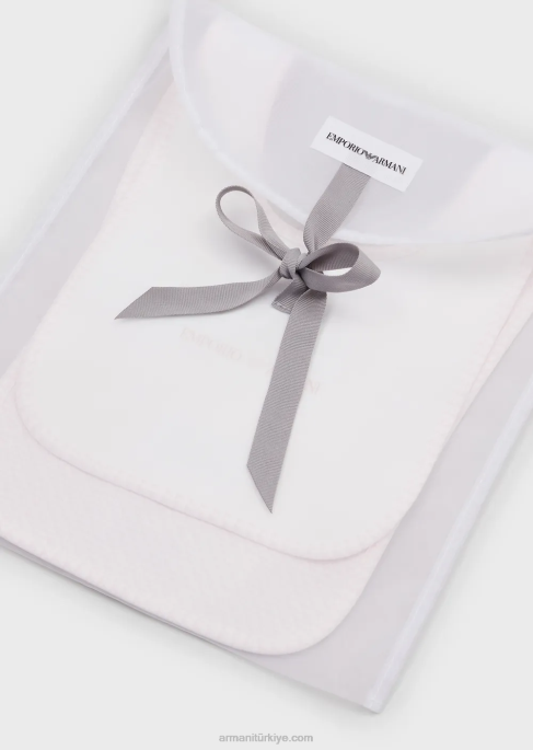 kız Armani op-art kartallı iki önlük seti pembe T8HD2625