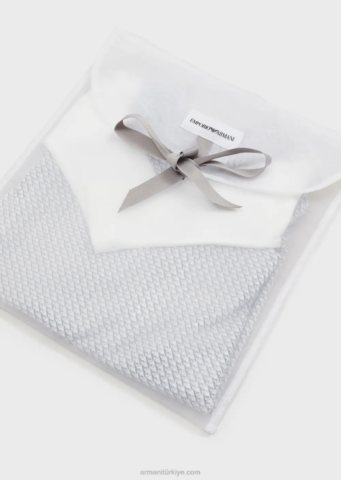 kız Armani op-art eagle tulum ve bodyden oluşan hediye setiT8HD2631