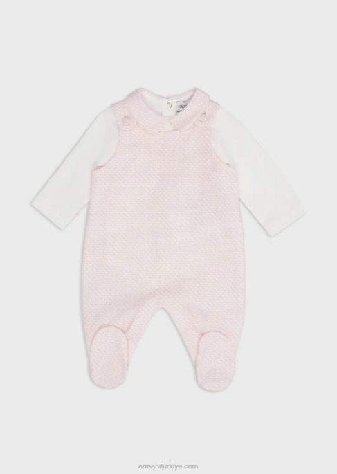 kız Armani op-art eagle tulum ve bodyden oluşan hediye setiT8HD2633