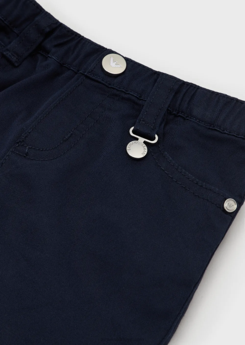 kız Armani pamuklu gabardin pantolonT8HD2622