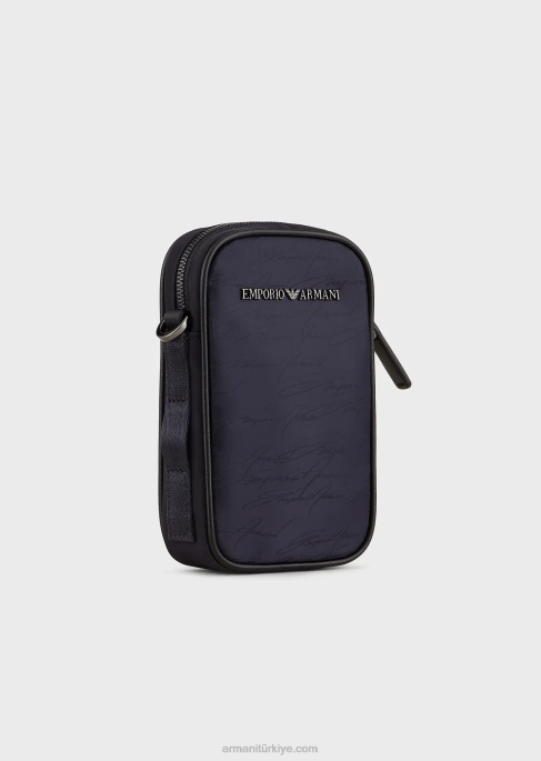 erkekler Armani teknoloji aksesuarları lacivert T8HD2217
