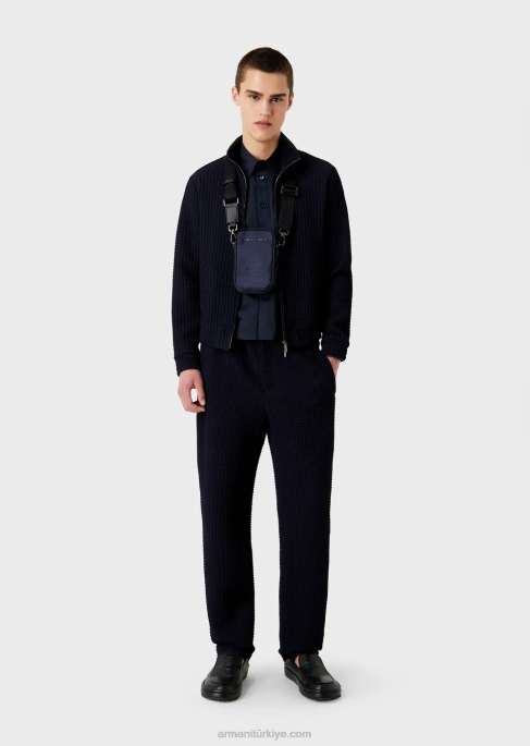 erkekler Armani teknoloji aksesuarları lacivert T8HD2217