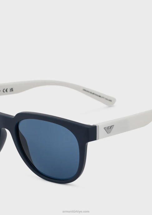erkekler Armani değiştirilebilir saplara sahip panto güneş gözlüğüT8HD2353