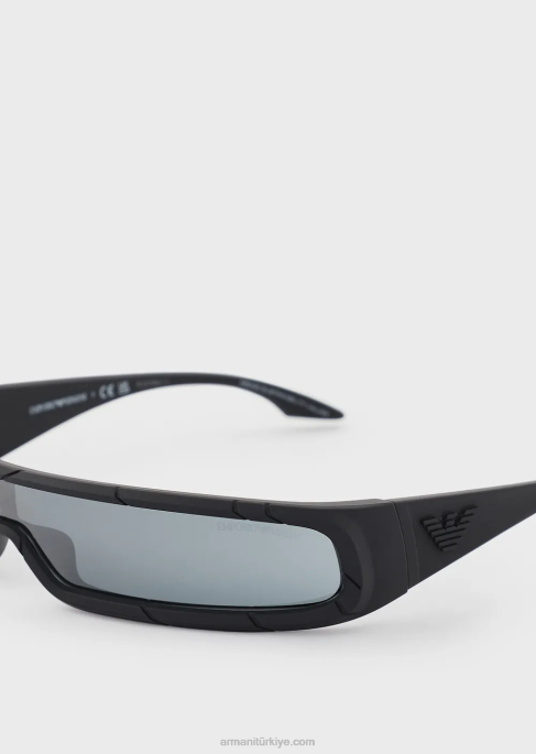 erkekler Armani dikdörtgen güneş gözlüğüT8HD2263