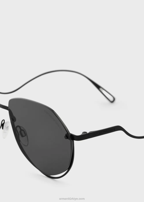 erkekler Armani havacı güneş gözlüğü panna T8HD2273