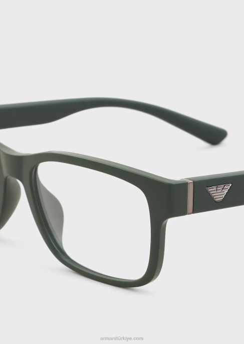 erkekler Armani değiştirilebilir saplı dikdörtgen camlarT8HD2235