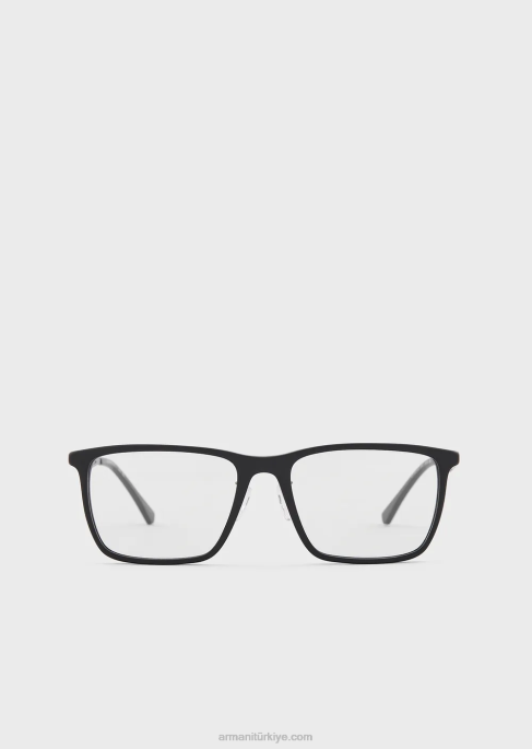 erkekler Armani dikdörtgen gözlükT8HD2237