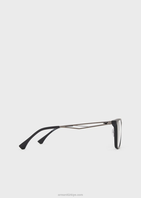erkekler Armani dikdörtgen gözlükT8HD2237