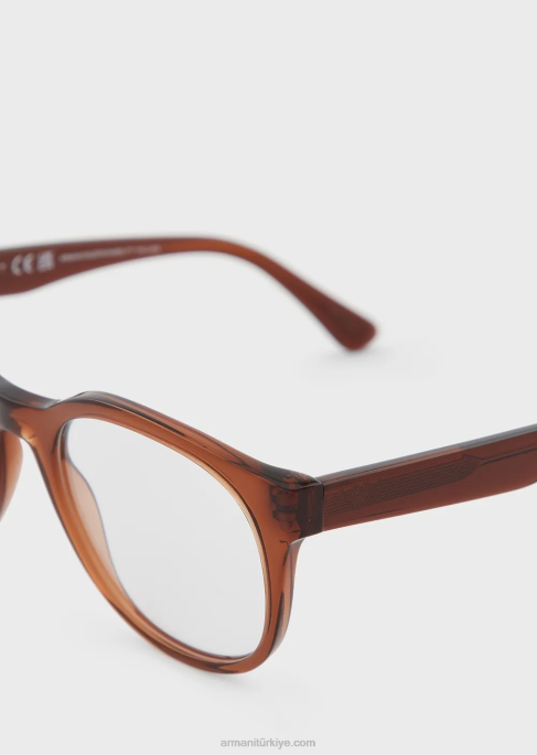 erkekler Armani unisex panto şekilli gözlüklerT8HD2227