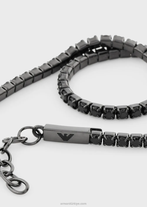 erkekler Armani paslanmaz çelik bant halkasıT8HD2113