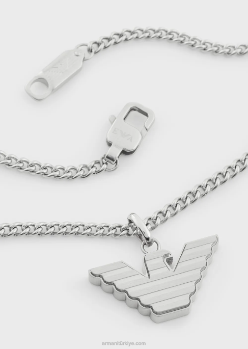 erkekler Armani paslanmaz çelik kolye kolyeT8HD2110