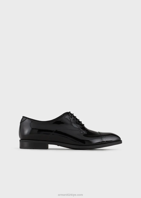 erkekler Armani rugan oxfords siyah T8HD1826