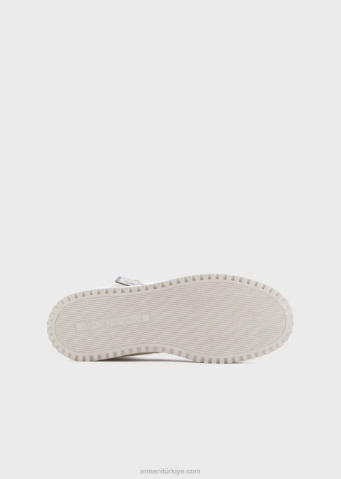 erkekler Armani Spor ayakkabı beyaz T8HD1871