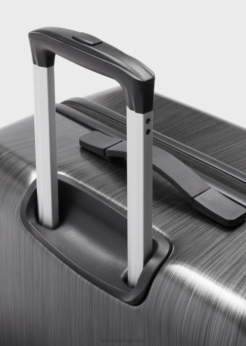 erkekler Armani büyük boy, kabartmalı kartal ile abs büyük arabası çantası gri T8HD1995