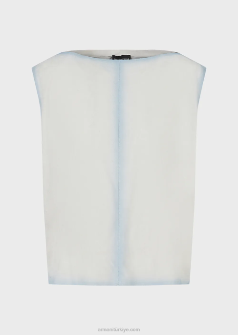 erkekler Armani el işi gradyan efektli hafif keçi derisi süet top buz T8HD1294