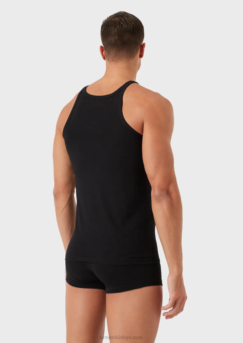 erkekler Armani iki paket saf pamuklu yelekT8HD1820