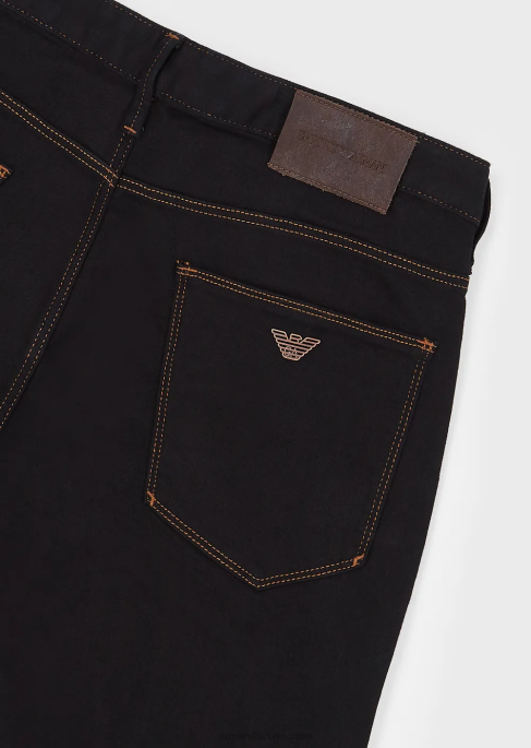 erkekler Armani j06 dar kesim, rahat denim dimi kot pantolonT8HD1176