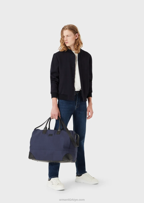 erkekler Armani j21 yıkanmış, normal kesim, fitilli rahat kot pantolon kot T8HD1211