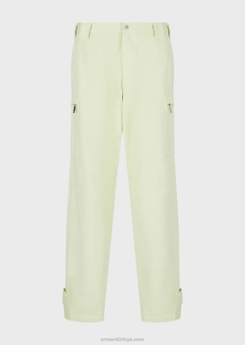 erkekler Armani denim kargo pantolonT8HD1374