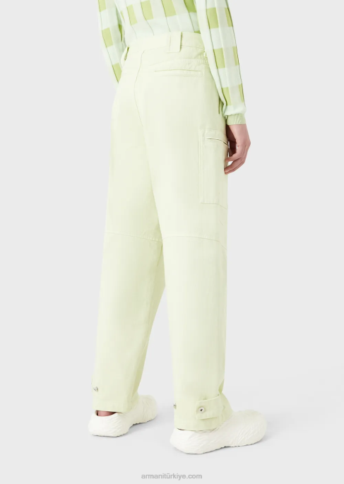 erkekler Armani denim kargo pantolonT8HD1374