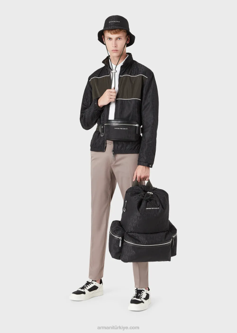 erkekler Armani streç pamuklu chinos güvercin grisi T8HD1507