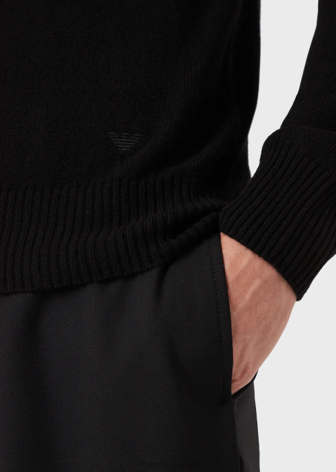 erkekler Armani saf kaşmir boyunlukT8HD1284