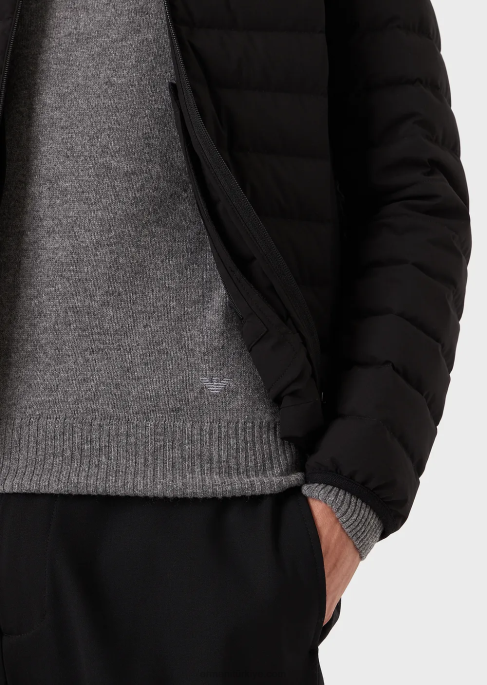 erkekler Armani saf kaşmir boyunluk gri T8HD1285