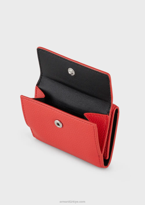 kadınlar Armani geyik desenli myea üç katlı cüzdanT8HD895
