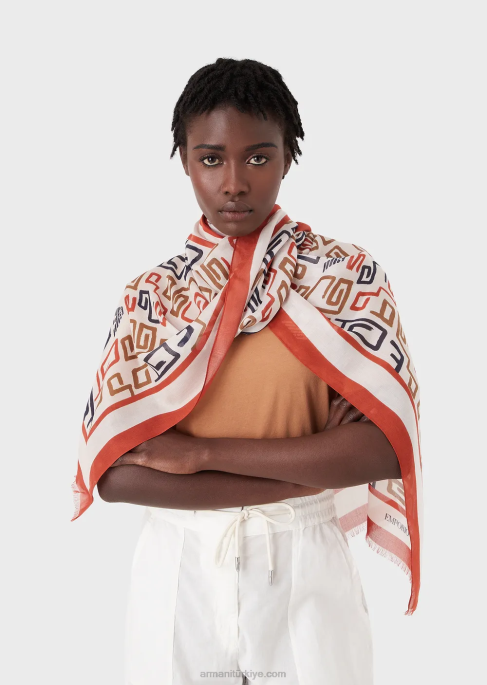 kadınlar Armani sürdürülebilir koleksiyon modal çaldı Yazdır T8HD870