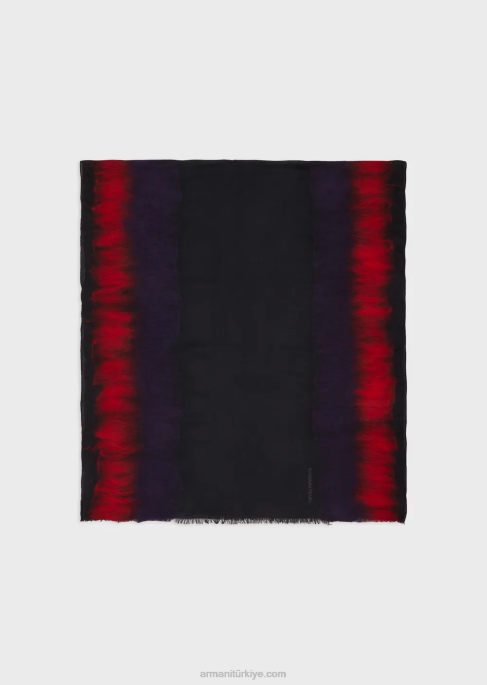 kadınlar Armani yün iğne delme ile modal çaldıT8HD865