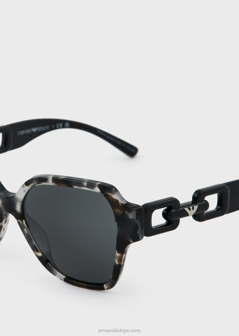 kadınlar Armani kare güneş gözlüğüT8HD934
