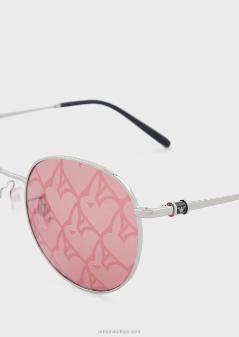 kadınlar Armani yuvarlak güneş gözlüğüT8HD941
