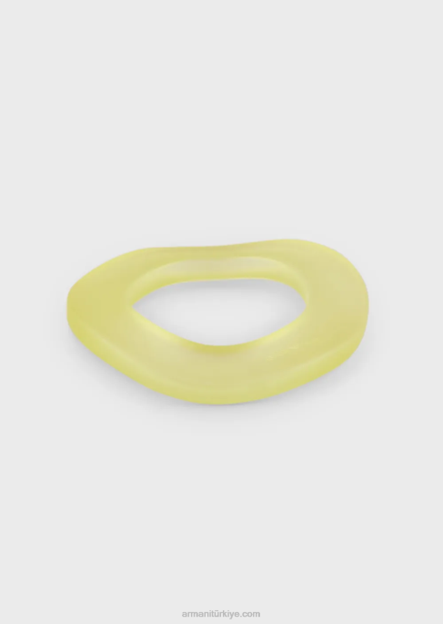 kadınlar Armani oluklu pleksiglas bileklikT8HD814