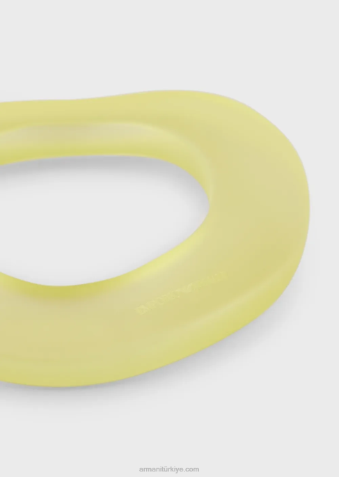 kadınlar Armani oluklu pleksiglas bileklikT8HD814