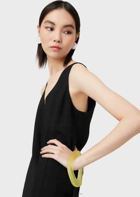 kadınlar Armani oluklu pleksiglas bileklikT8HD814