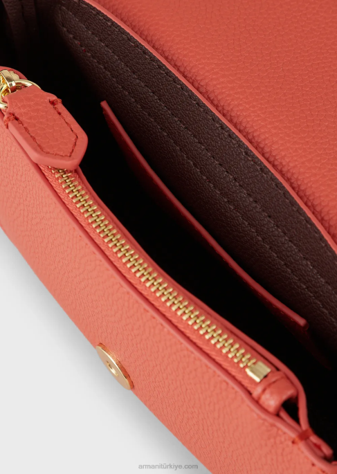 kadınlar Armani geyik desenli mini çanta kahverengi T8HD624