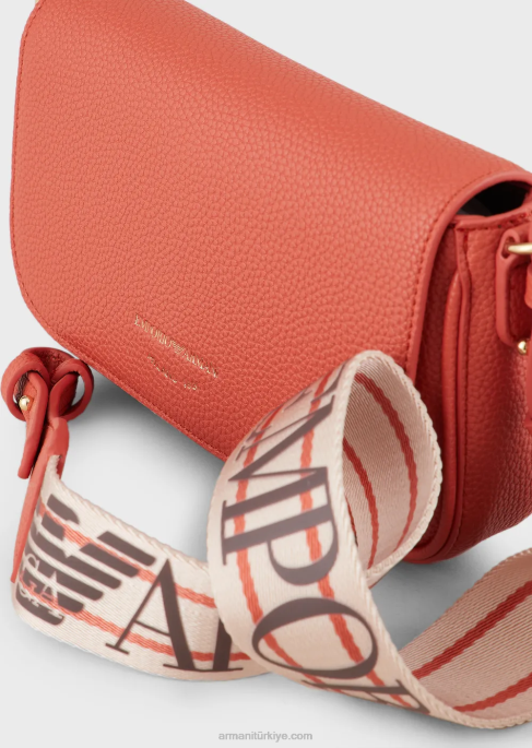 kadınlar Armani geyik desenli mini çanta kahverengi T8HD624