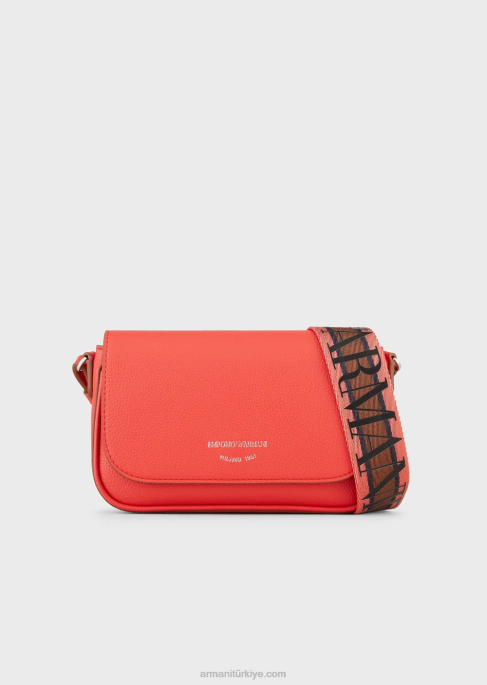 kadınlar Armani geyik desenli mini çanta turuncu T8HD577