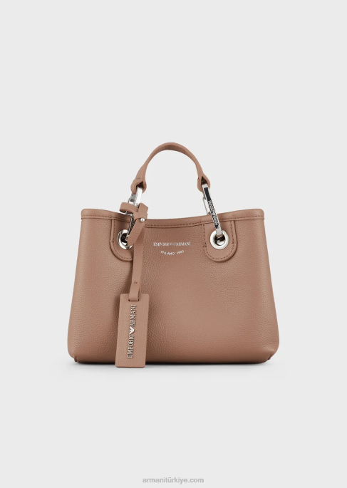kadınlar Armani geyik desenli myea mini çanta deve T8HD601