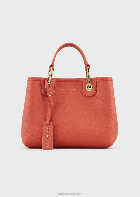 kadınlar Armani geyik desenli myea bag küçük alışveriş çantası devetüyü rengi T8HD658