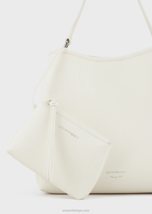 kadınlar Armani geyik desenli myea omuz çantası iki ton T8HD700