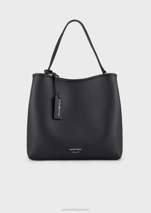 kadınlar Armani geyik desenli myea omuz çantası lacivert T8HD698