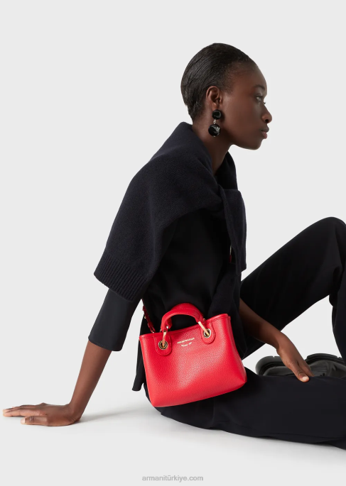 kadınlar Armani tekno cady palazzo pantolon mavi T8HD304